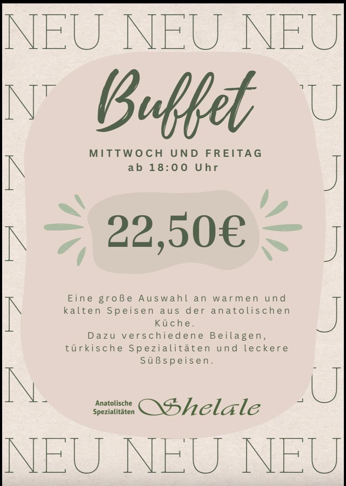 Buffet-Abend